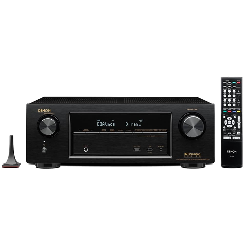 DENON AVアンプ AVR-X1200W リモコン Bluetooth 快調 DENON AVアンプ AVR-X1200W リモコン Bluetooth 快調 Denon AVR